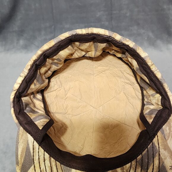 Vintage Cabelas Camo Hat trapper ear flap hat Insulated Size Small Cap - Picture 8 of 9